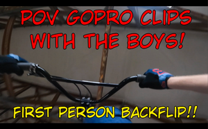 BMX POV GoPro Clips | TRIPLE TAILWHIPS, BACKFLIPS, AND MORE!