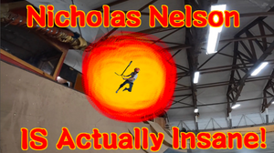 Nicholas Nelson Messes Around At All In Skatepark