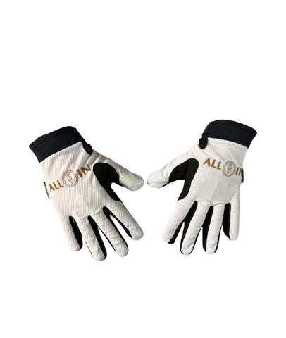 All in- Gloves (White/Gold)